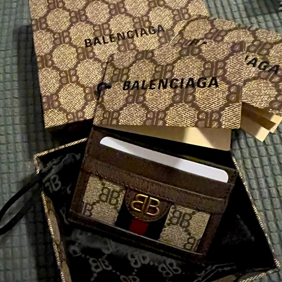 NIB Gucci x Balenciaga The Hacker Project Card Case - Picture 3 of 14